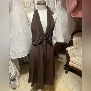 Robbie Bee vintage halter dress